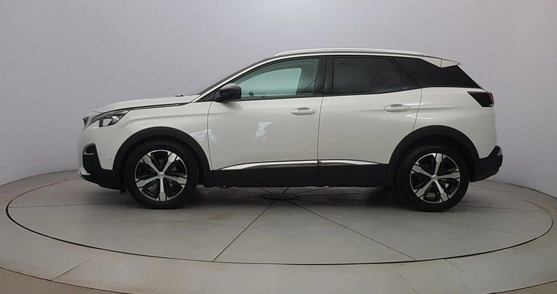 Peugeot 3008 cena 104850 przebieg: 48000, rok produkcji 2018 z Krzywiń małe 466